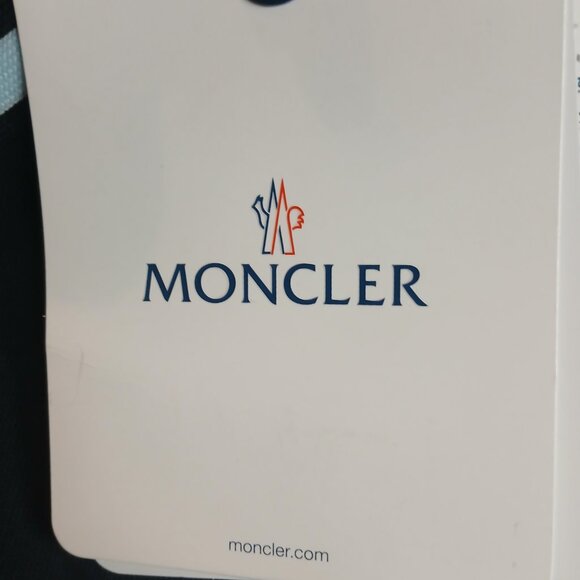 Moncler Cotton Wrap  Mini Skirt with Logo XS NWT - Picture 3 of 4